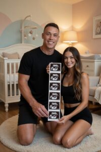 Aaron Judge & Wife Samantha Announce They’re Expecting Baby Boy Just Days After Emotional Walk-Off Win