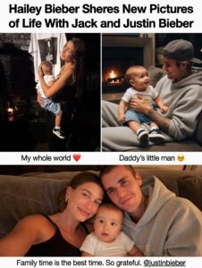 Hailey Bieber Shares New Pictures of Life With Jack and Justin Bieber