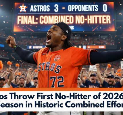 Astros Throw First No-Hitter of 2026 MLB Season in Historic Combined Effort