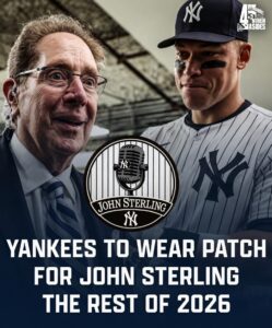 Yankees to Honor Late Legendary Broadcaster John Sterling with Memorial Patch for Rest of 2026 Season