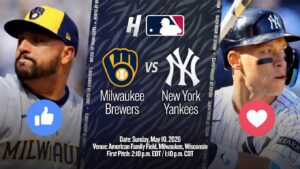 Milwaukee Brewers - New York Yankees