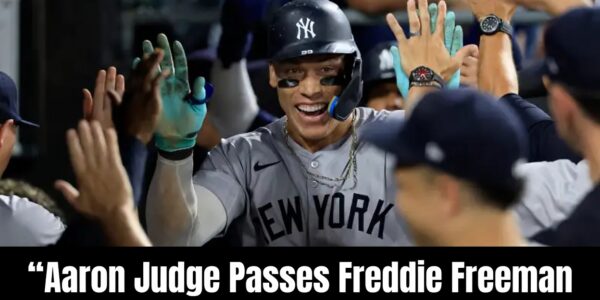 Aaron Judge Passes Freddie Freeman on Active WAR List Amid Historic Season