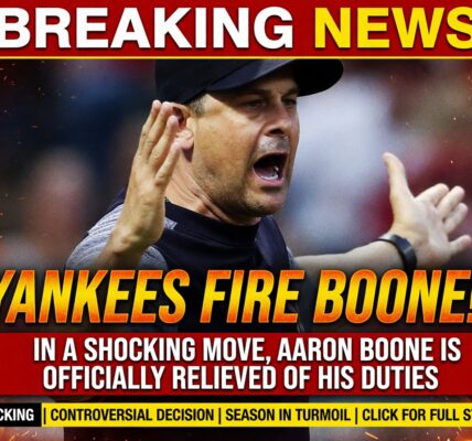 Yankees FIRE Aaron Boone in SHOCKING