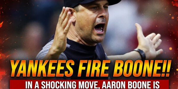 Yankees FIRE Aaron Boone in SHOCKING