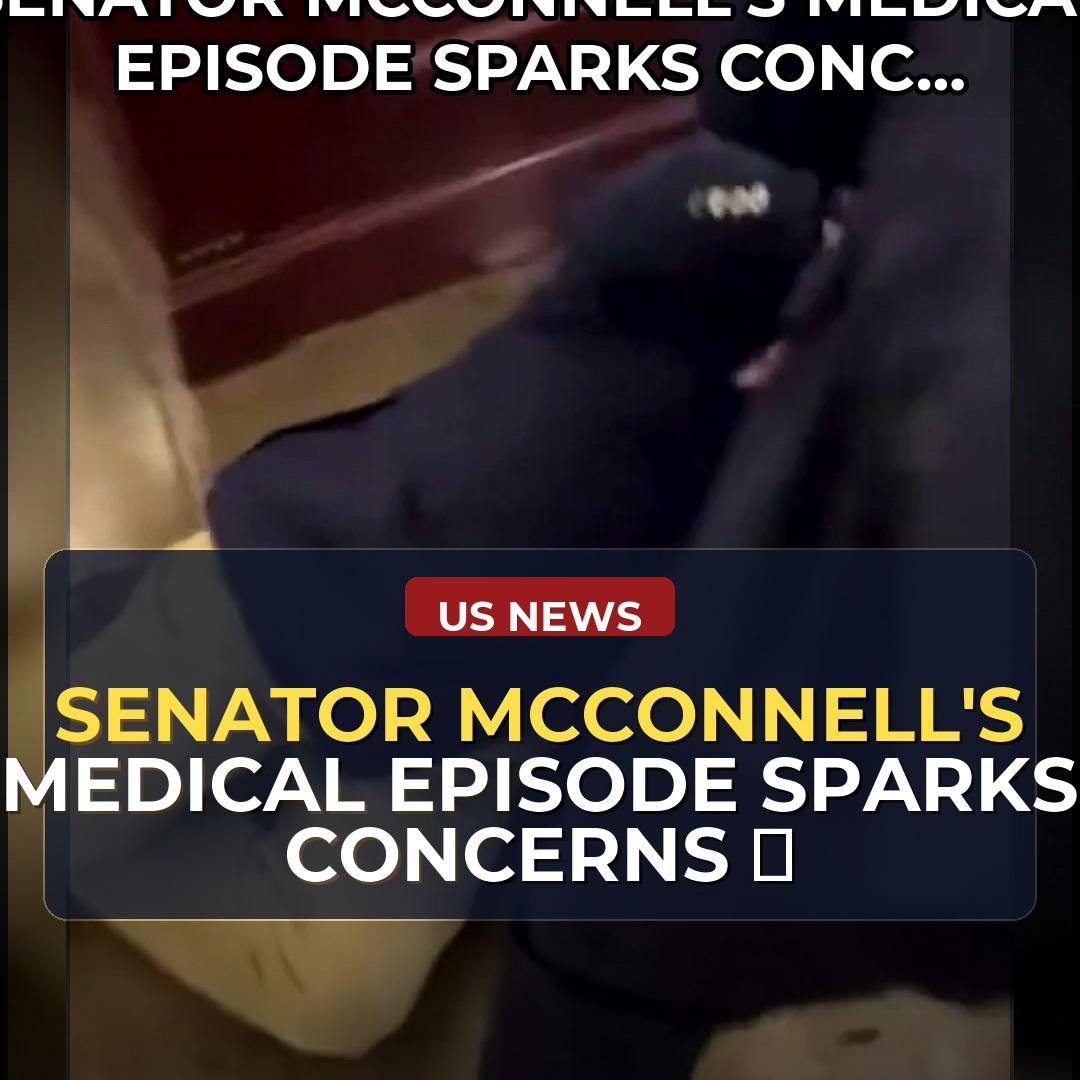 Mysterious Medical Episode Raises Concerns About Senator Mitch McConnell's Health, Whereabouts Remain Secret: What's Behind the Hospitalization?
