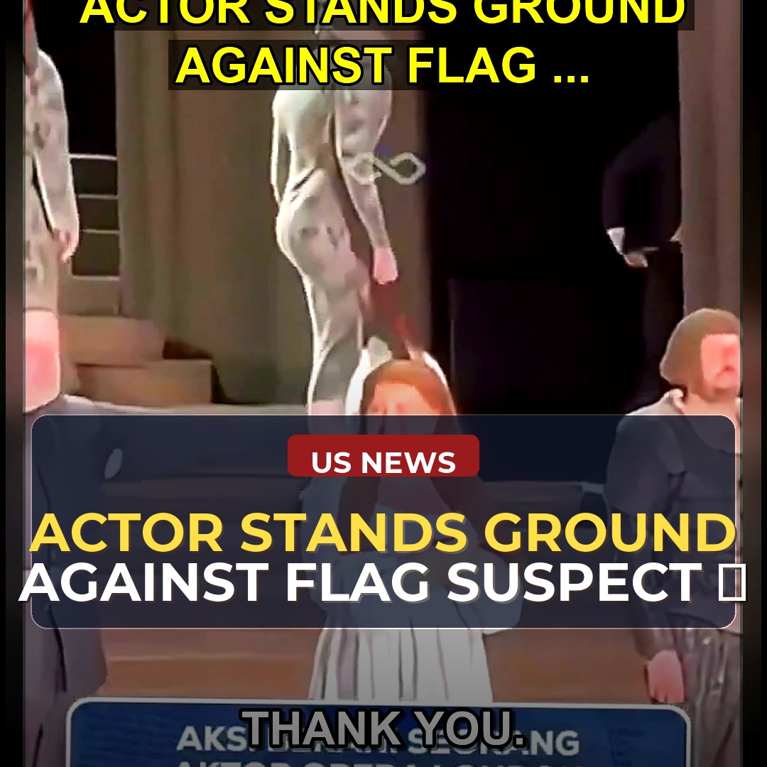 London Opera Performance Highlights Israeli-Palestinian Conflict: Actor Refuses to Let Zionist Protester Remove Palestinian Flag