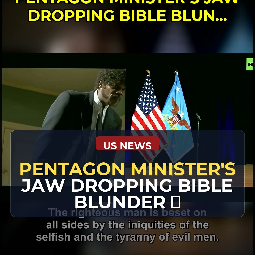 Pentagon Official Draws Fire for Using Fake Bible Verse from Pulp Fiction in Speech, Raises Questions About Accountability and Judgment in Leadership Roles