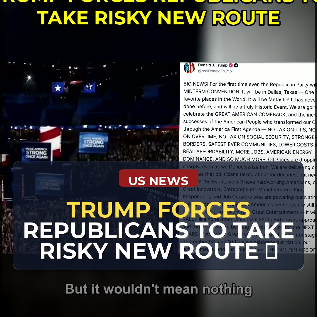 Trump Plans to Host a Midterm Convention in Texas, But What's the Real Purpose Behind This Move? Trump wants to boost Republican voter turnout, but at what cost to democracy?