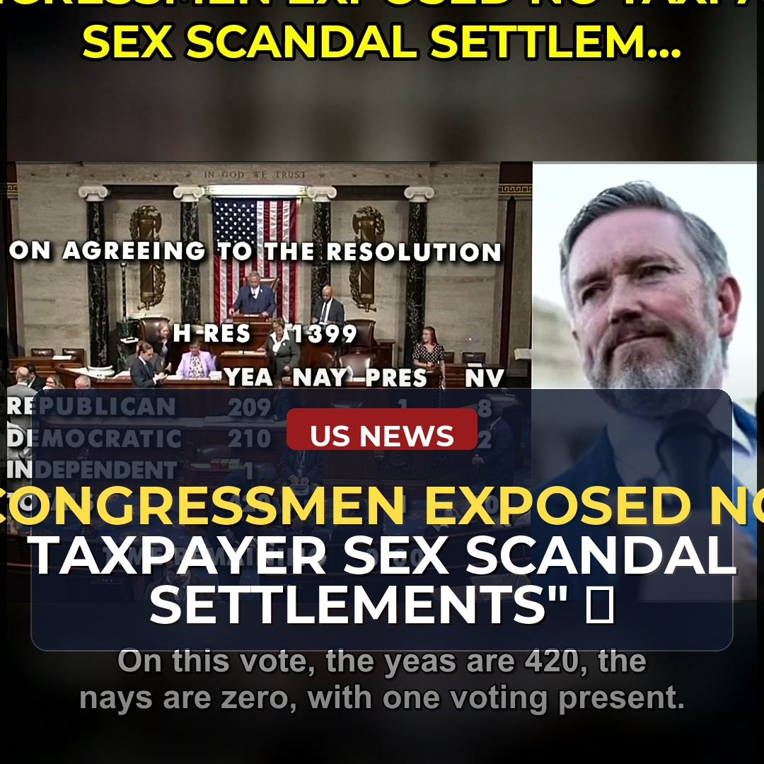 House Vote Forces Release of Names of Congressmen Who Used Taxpayer Funds to Pay off Accusers, Exposing a Secret Practice Worth $100s of Thousands
