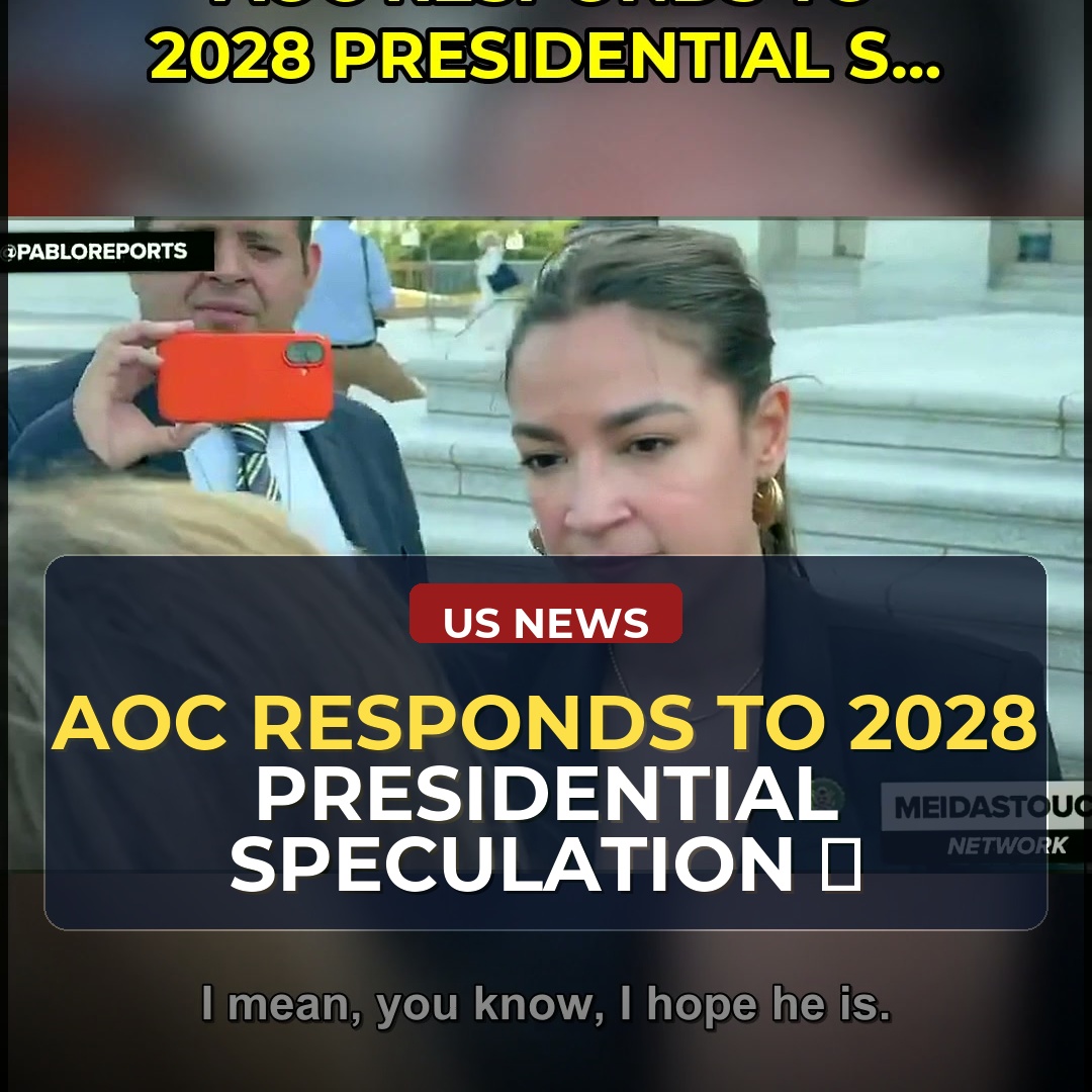 AOC Brushes Off Prediction of 2028 Presidential Nomination: What's Behind Her Confidence?