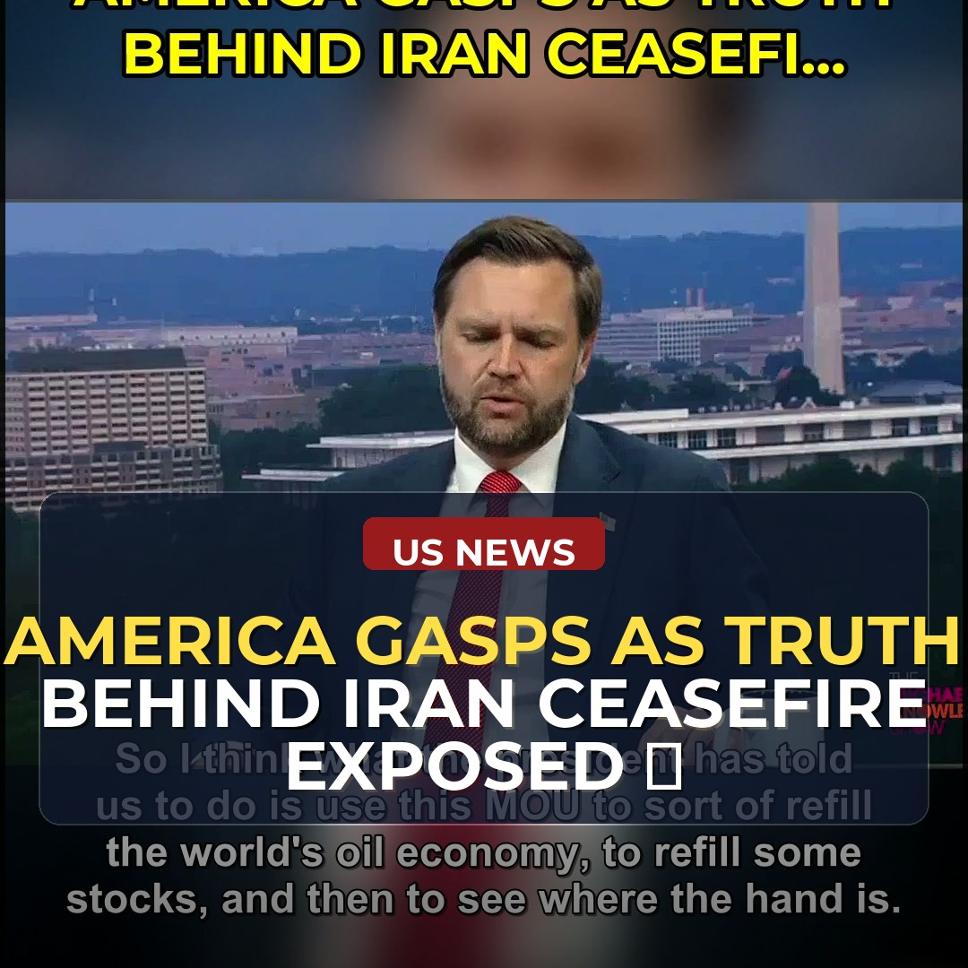 Uncovering the Real Reason Behind the Iran Ceasefire: JD Vance's Bombshell Admission Exposed