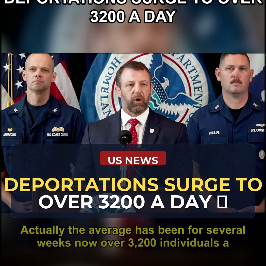 DHS Sec. Mullin Reveals Alarming Trend in Average Daily Deportations; 70% of Those Affected Face Felony Charges or Outstanding Criminal Warrants