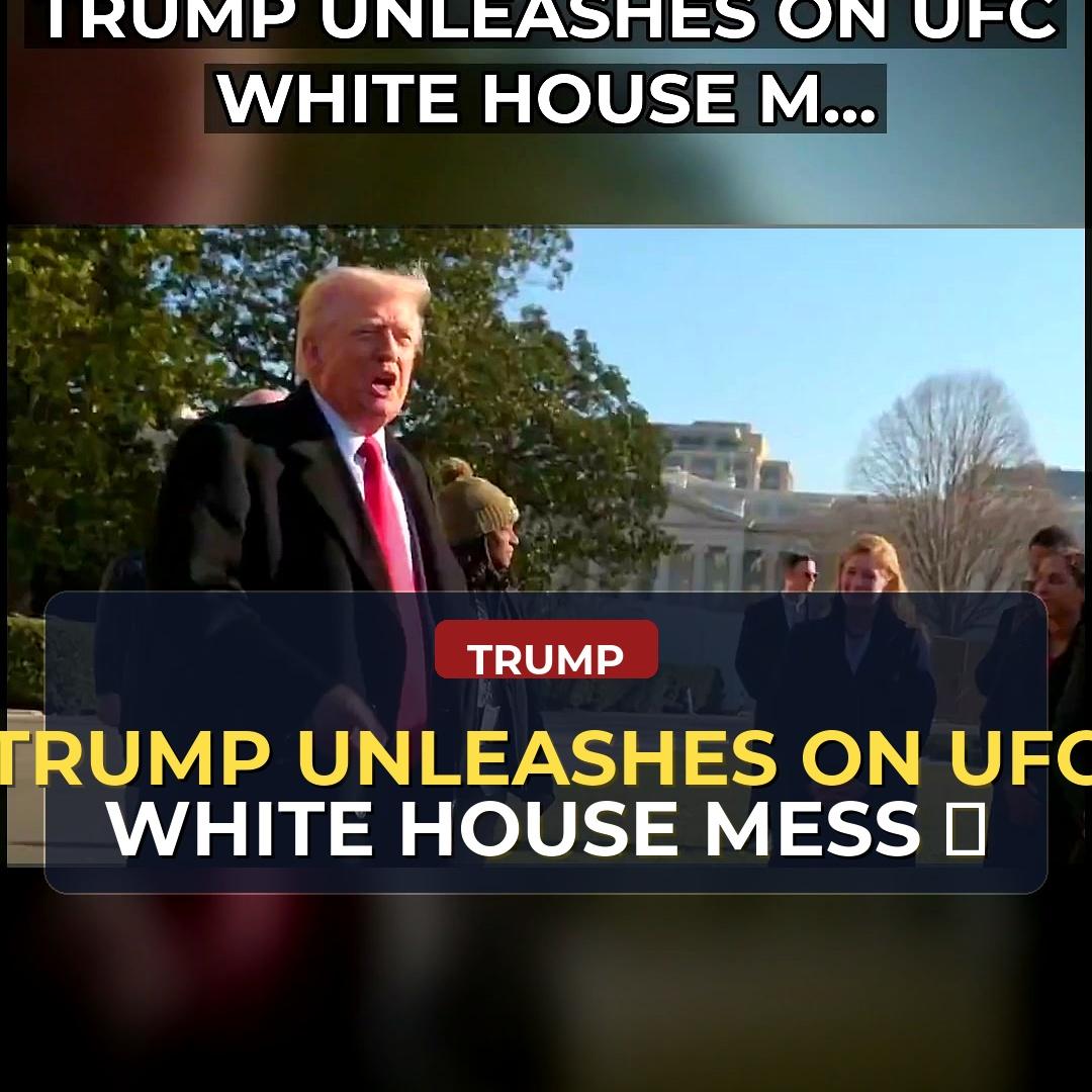 President Trump Was Not Happy After Finding Out The Number Of Seats At The Ufc