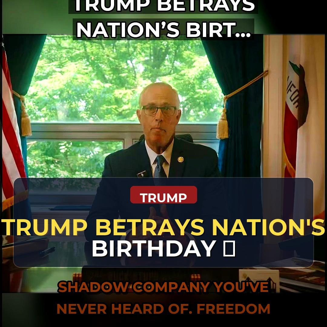 Congressman Exposes How Trump's 150th Birthday Celebration Became a Vehicle for Division and Propaganda, with a Shadow Company Selling Access to the President for Millions of Dollars
