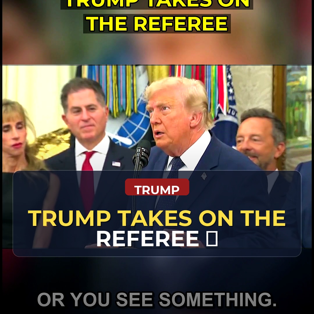 Trump Weighs in on Hot Sports Controversy, Claims Referee Made Bad Call, Questioning Official's Past