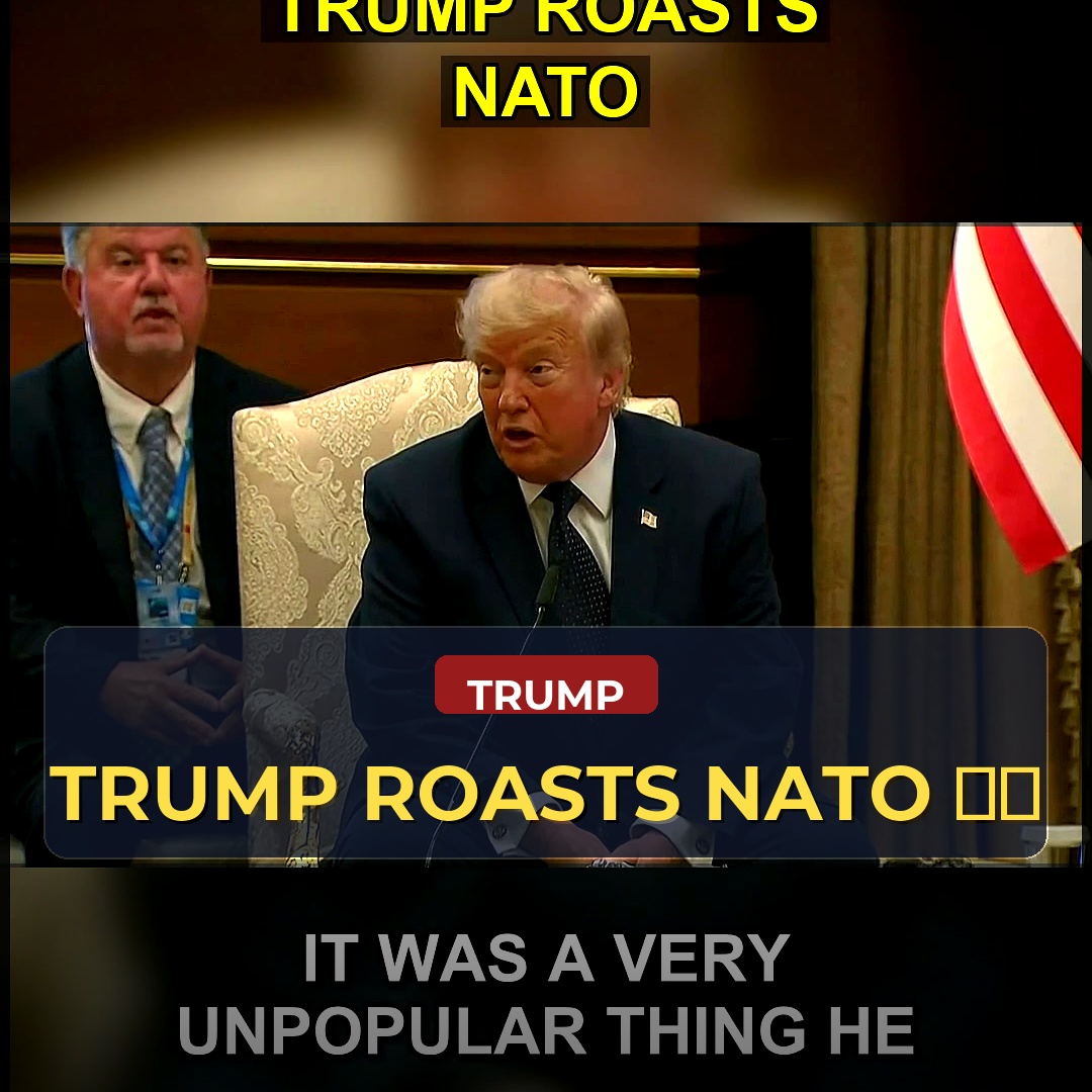 Holy Smokes President Trump Just Obliterated Nato Basically Calling Them Freeloaders Who Barely Deserve