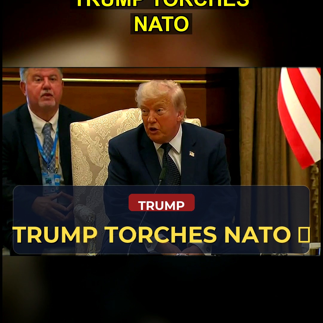 Holy Smokes President Trump Just Obliterated Nato Basically Calling Them Freeloaders Who Barely Deserve