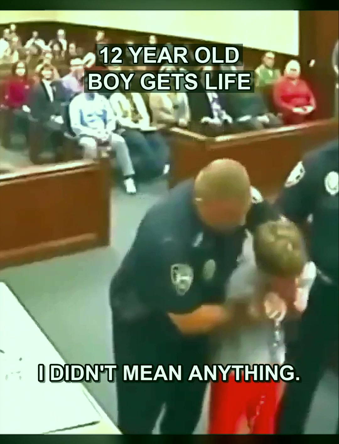 YEAR OLD BOY GETS LIFE SPARKING INTENSE PUBLIC DEBATE AMID NEW POLICY CONCERNS