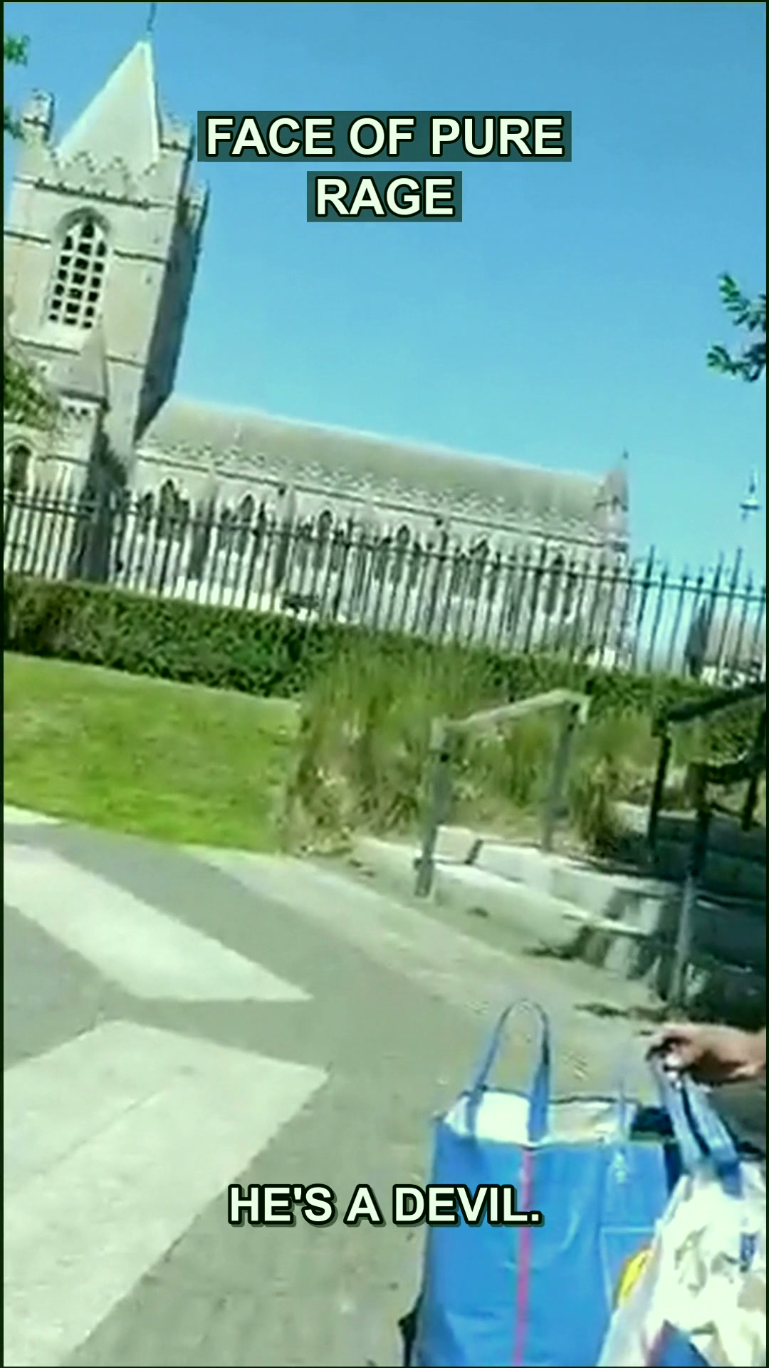 The Courage of a Stranger: One Man’s Stand Against Pure Rage Outside a Sacred Place