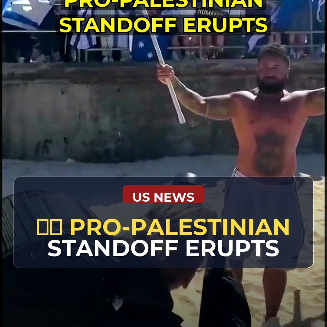 A lone protestor stands for Palestine amidst thousands of pro-Israeli supporters: What fueled his conviction to remain steadfast?