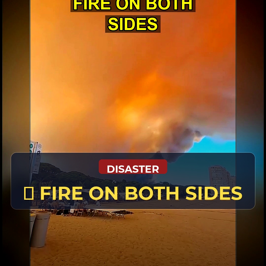 Meanwhile In Costa Brava Spain Both Spain Amp France Are On Fire Like Never