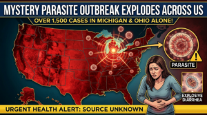 Mystery Parasite Outbreak Explodes Across US: Over 1,500 Cases Reported in Michigan and Ohio Alone