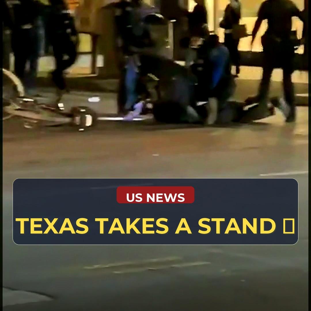 Texas Police Conduct Swift Arrests During Confrontation with Protesters, Prompting Response from Governor Abbott