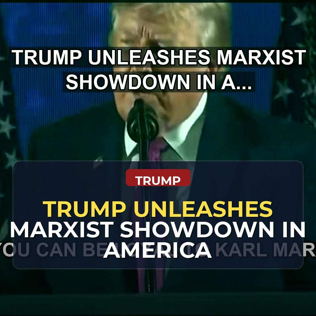 President Trump Unleashes Powerful Rebuke: Communist vs. Patriot - Which One Will You Choose?