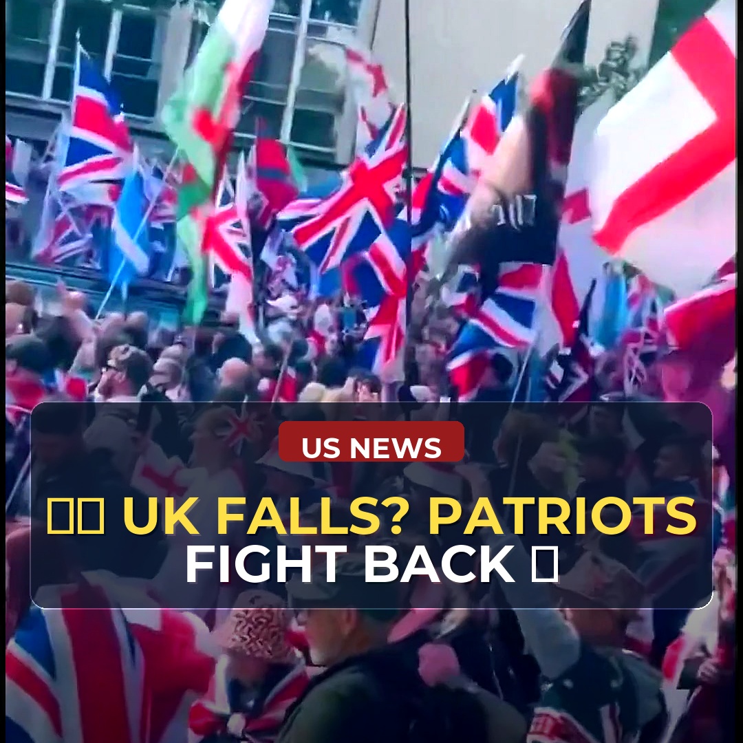 I Am In Tears British Patriots Are Grabbing Crosses As They March To Take Back