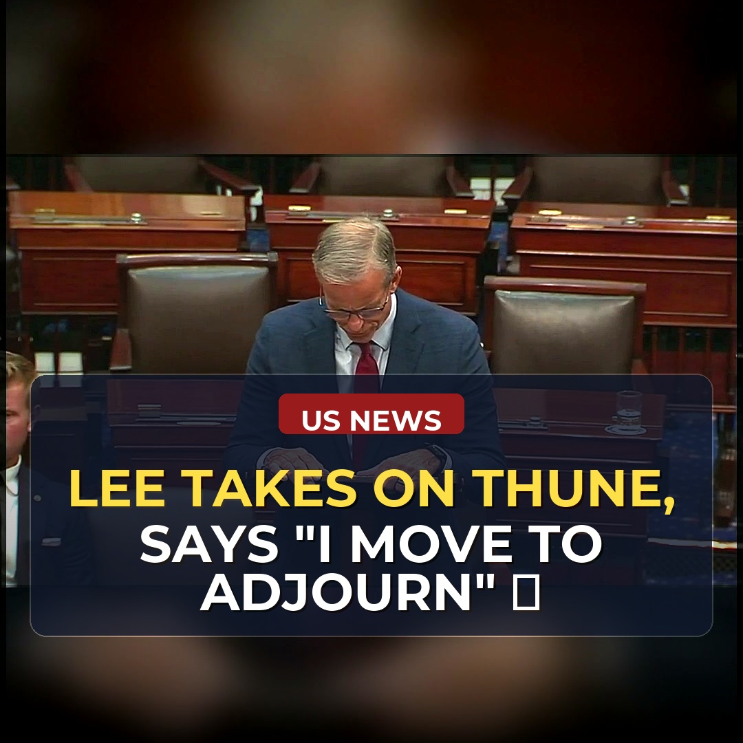 Majority Leader John Thune Ignites Controversy by Forcing August Recess Without Crucial Bill, Leaving Senators Like Mike Lee and Ashley Moody in the Lurch