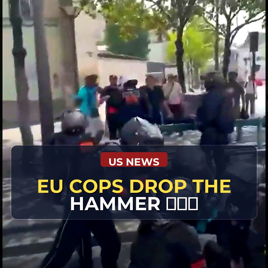 En Francia Los Policias Hartos De Soportar A Unos Alborotadores Activistas Africanos Empezaron
