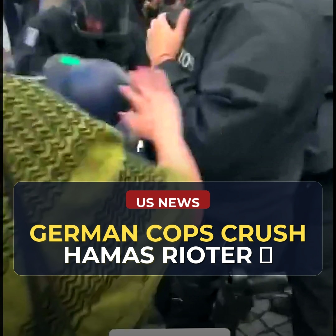 En Alemania Unos Policías Hartos De Lidiar Con Un Grupo De Activistas De