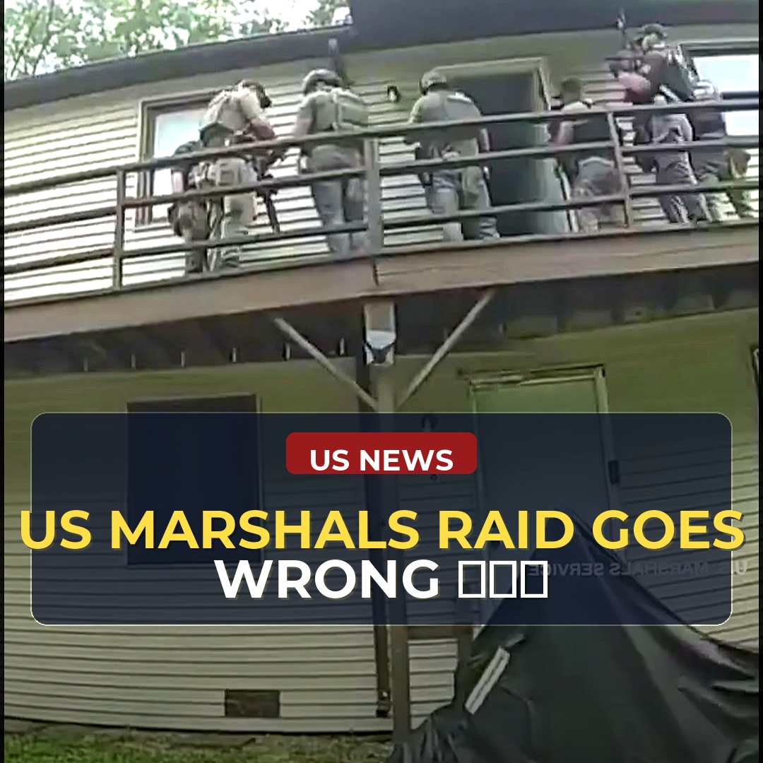 This Video Is Wild Us Marshals Were Trying To Conduct A Raid In Missouri But