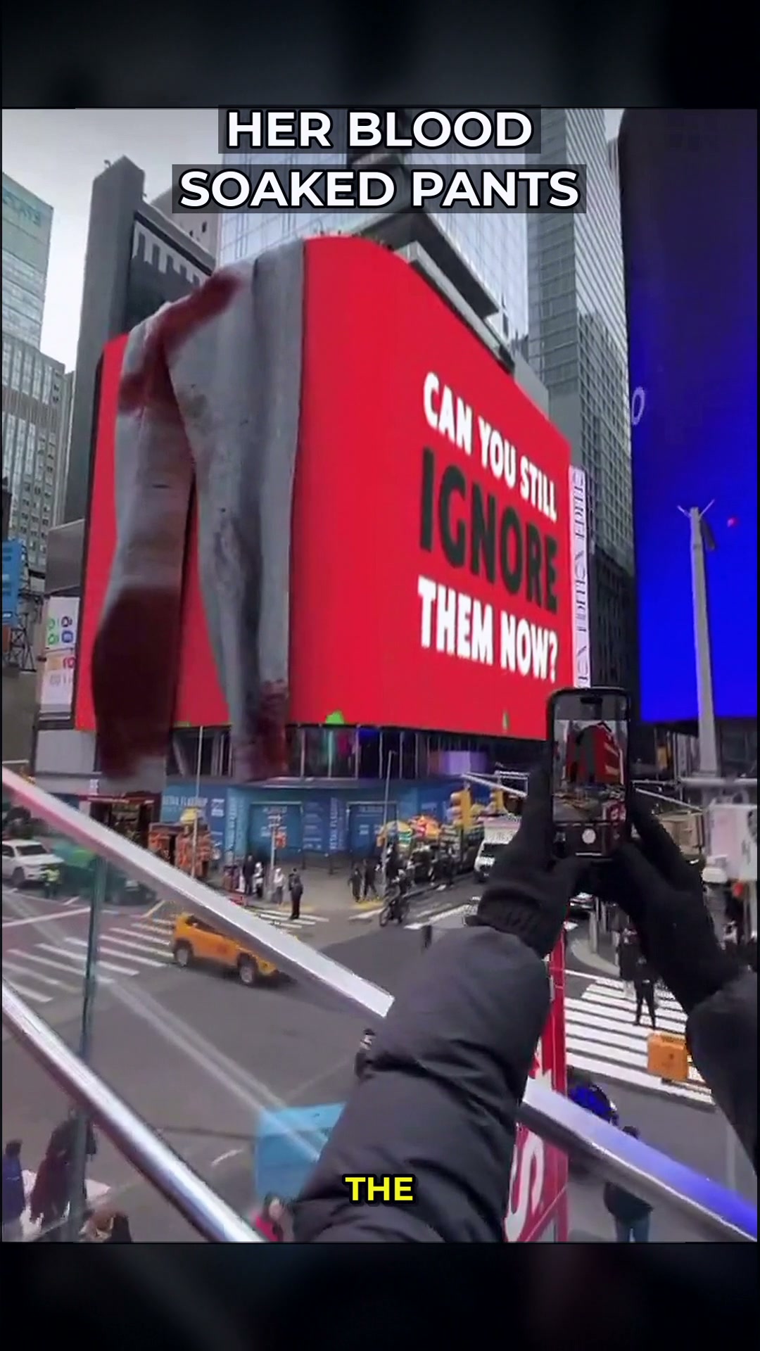 The Blood-Stained Fabric That Forced Times Square To Look Away No More