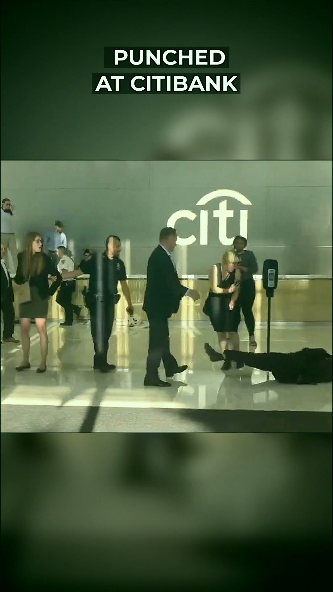 The Moment a Quiet Protest Exploded Into Chaos: Why This Bank Floor Incident Has the Whole Country Talking