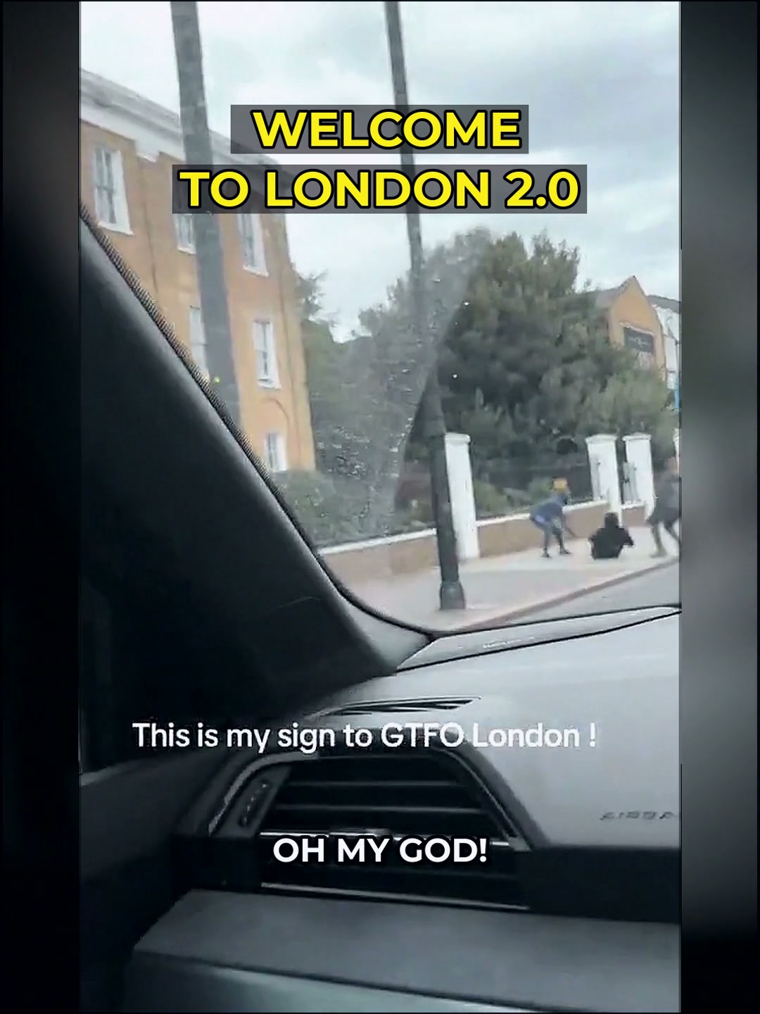 When the Pavement Becomes a Stage for Madness: A London Street Scene That Has Everyone Talking