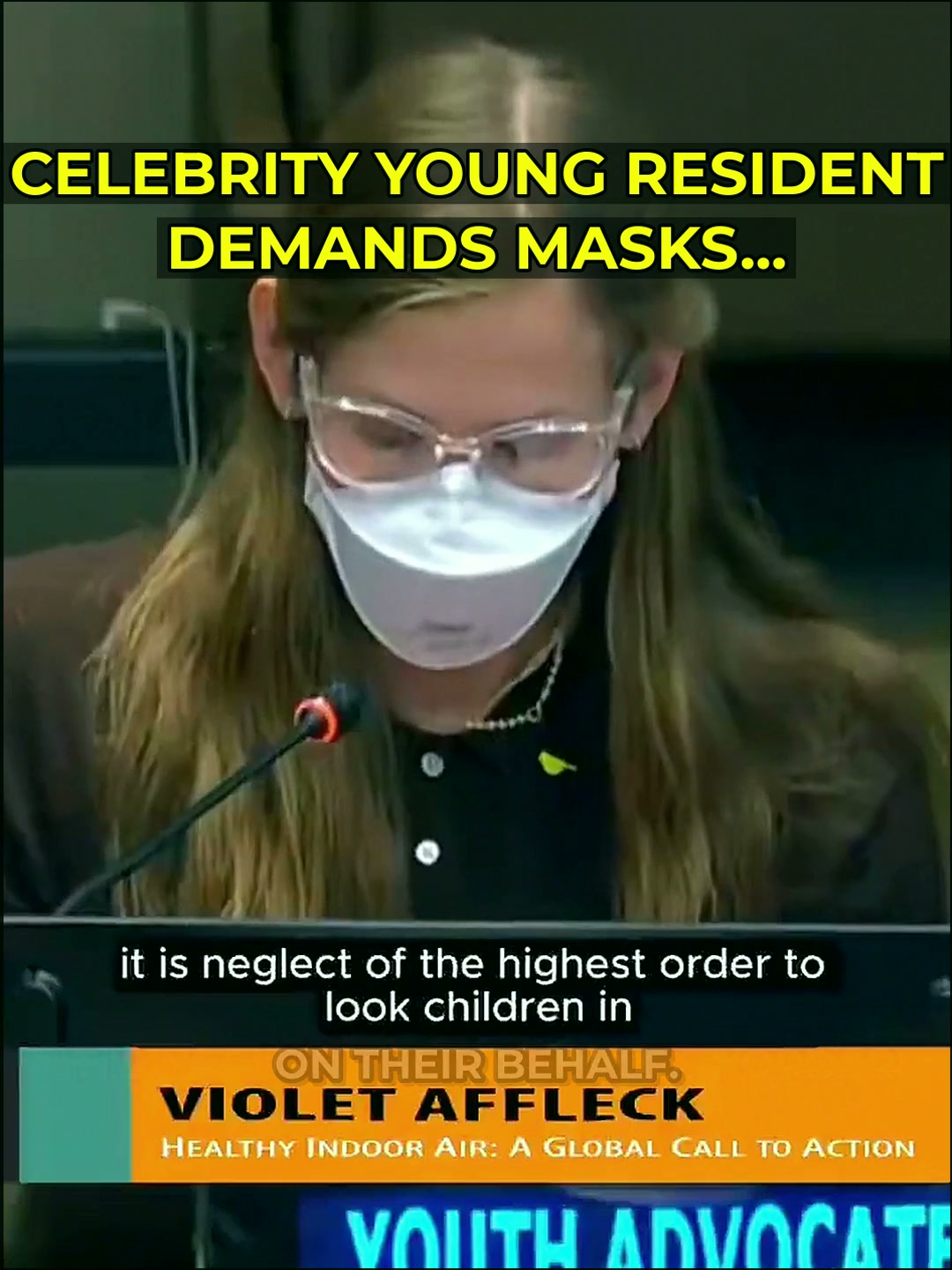 The UN Stage Just Got a Lot Younger: An Affleck-Garner Heir Demands a Global Shift on Clean Air