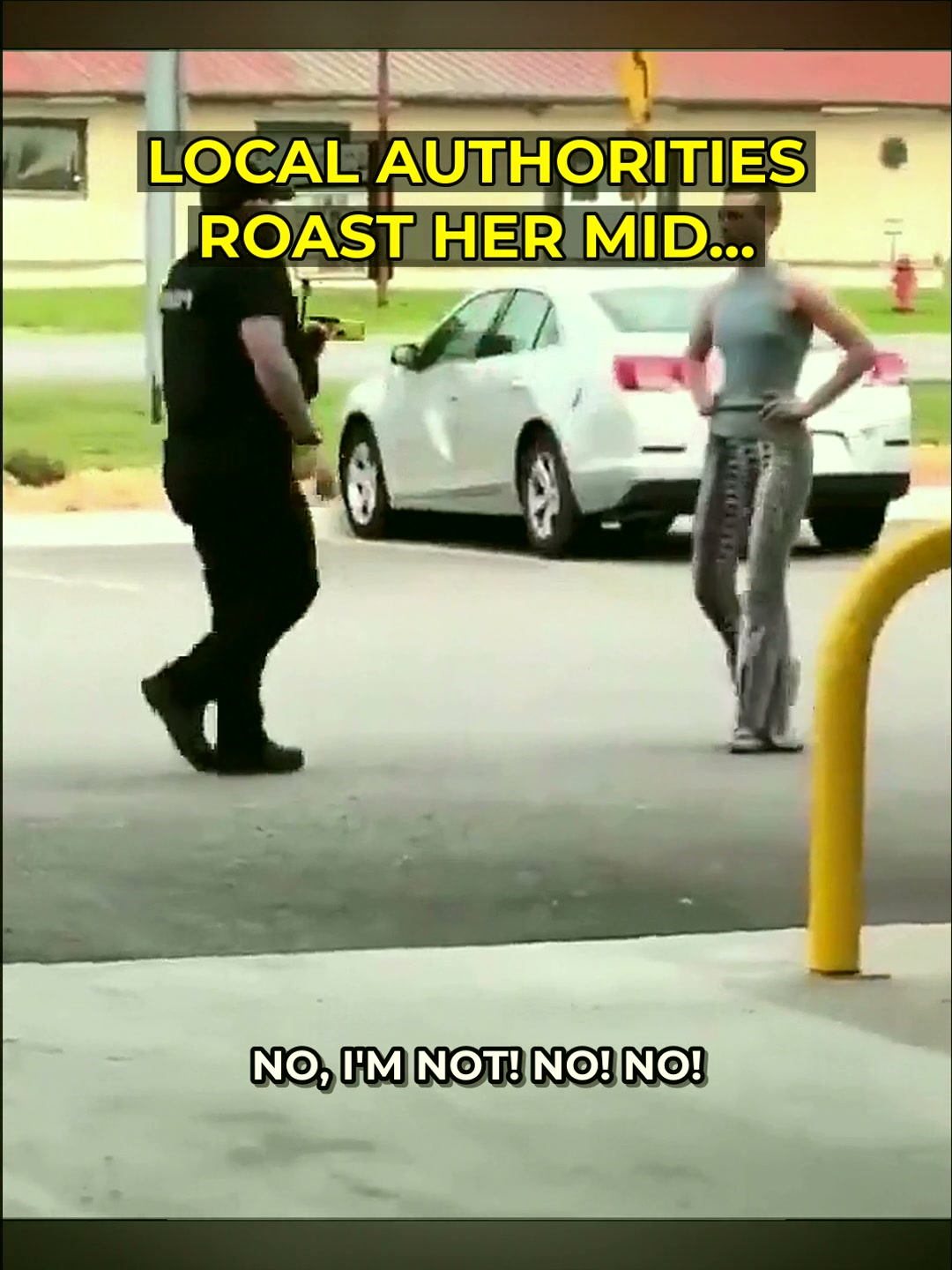 The Moment Defiance Met a Jolt: How One Gas Station Stop Sparked a Nationwide Debate on Accountability