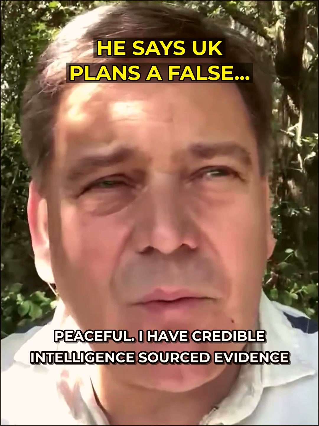 Andrew Bridgen's Explosive Warning: 'Impeccable Intelligence' Points to Planned False Flag Operation